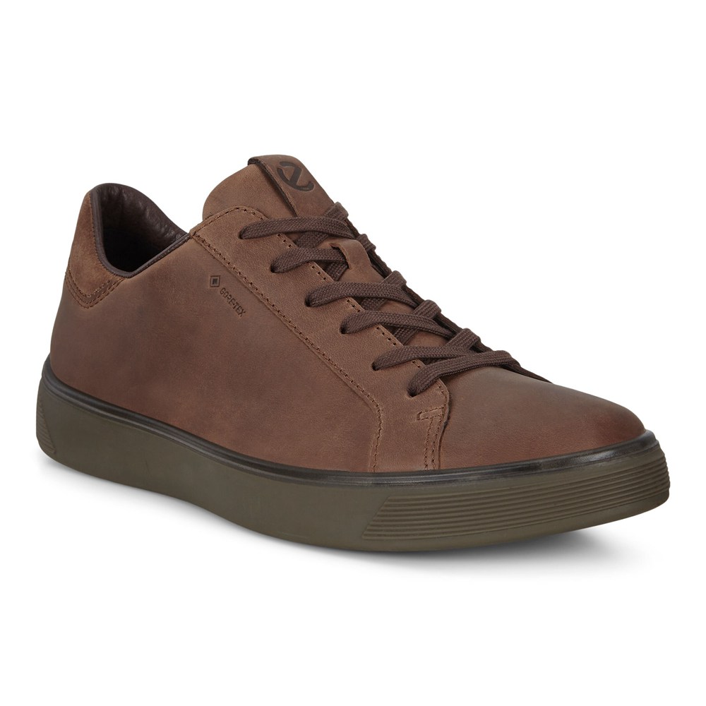 Tenis Hombre - ECCO Street Trays - Marrom - VRD850429